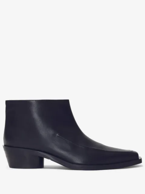 Proenza Schouler Bronco leather ankle boots
