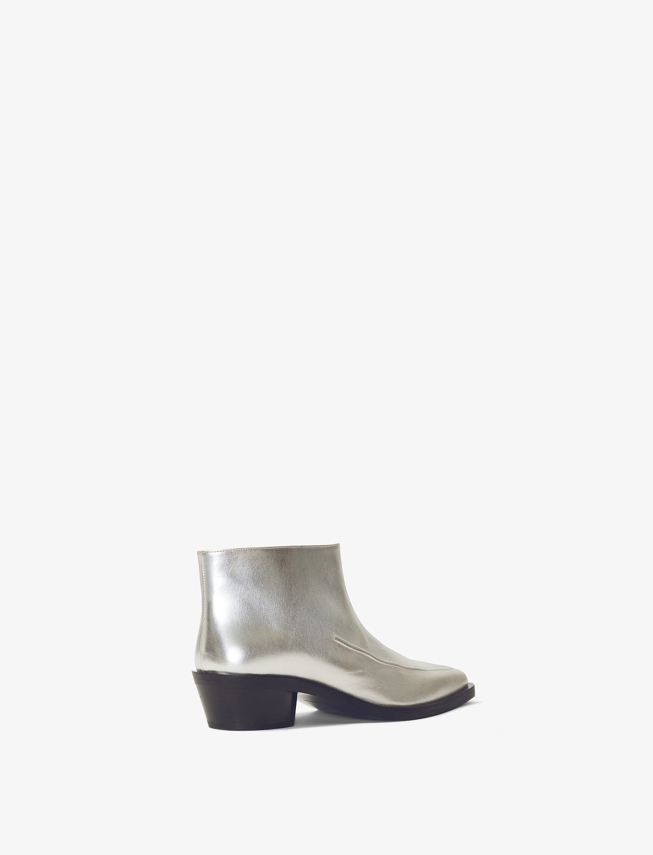 Metallic Bronco Ankle Boots #2