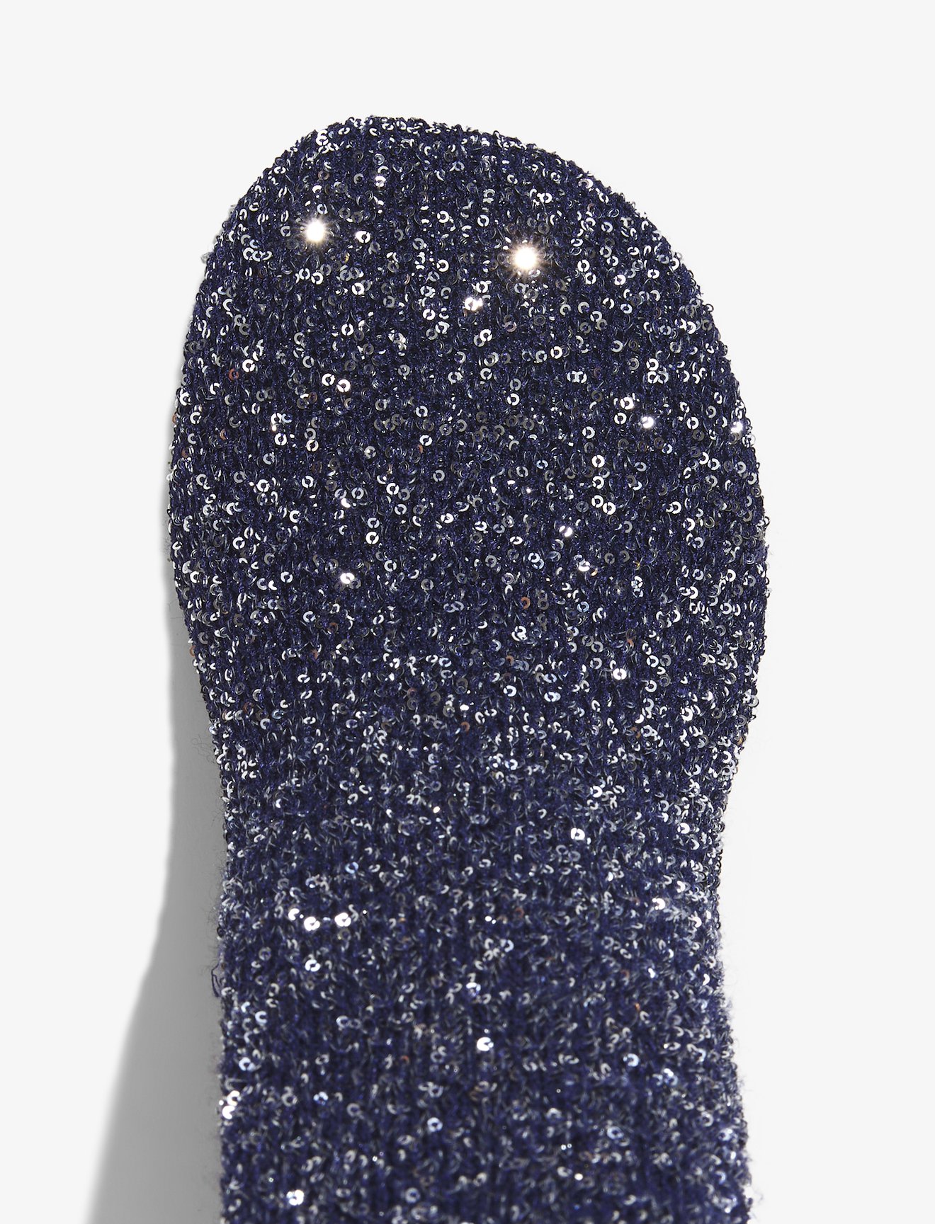 Glint Over The Knee Knit Boots #4