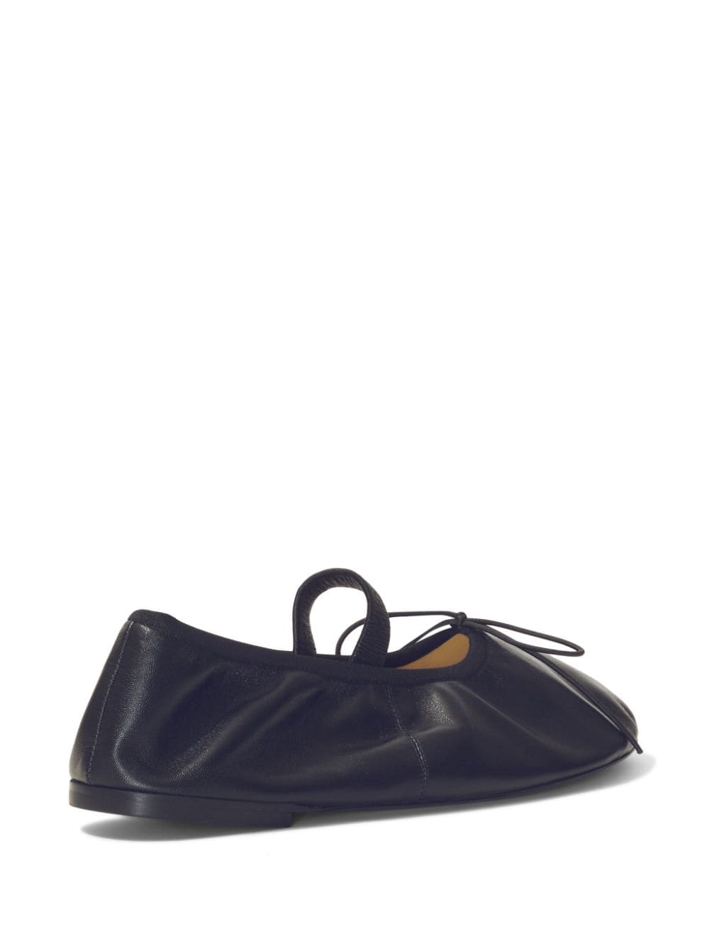 Shop Proenza Schouler Glove Mary Jane Ballerina Shoes In Black