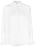 Claudie Pierlot wavy-collar shirt - White