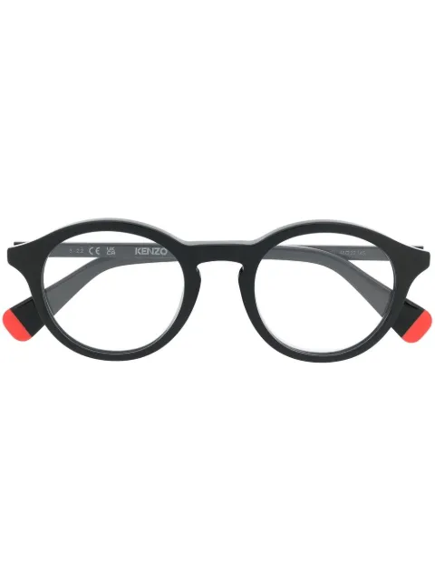 Kenzo lentes con logo estampado en los brazos