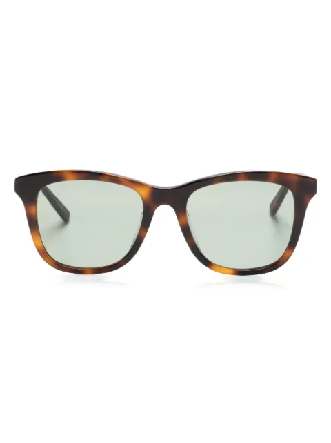 Saint Laurent Eyewear - tortoiseshell-effect square-frame sunglasses