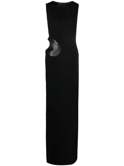 TOM FORD Cady cut-out sleeveless gown