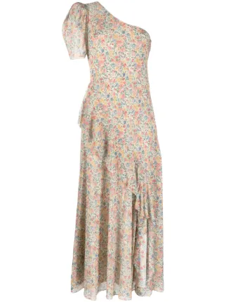 【Polo Ralph Lauren】Asymmetric maxi dress Polo Ralph Lauren Asymmetrical maxi dress - Blue | 253909454010
