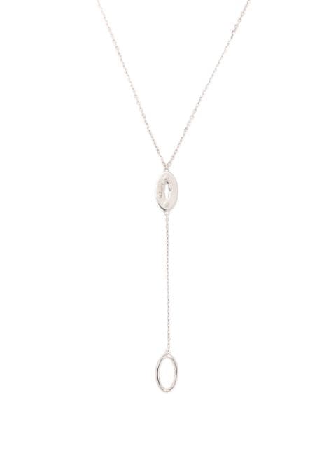 Mulberry Bayswater Postman's Lock long necklace