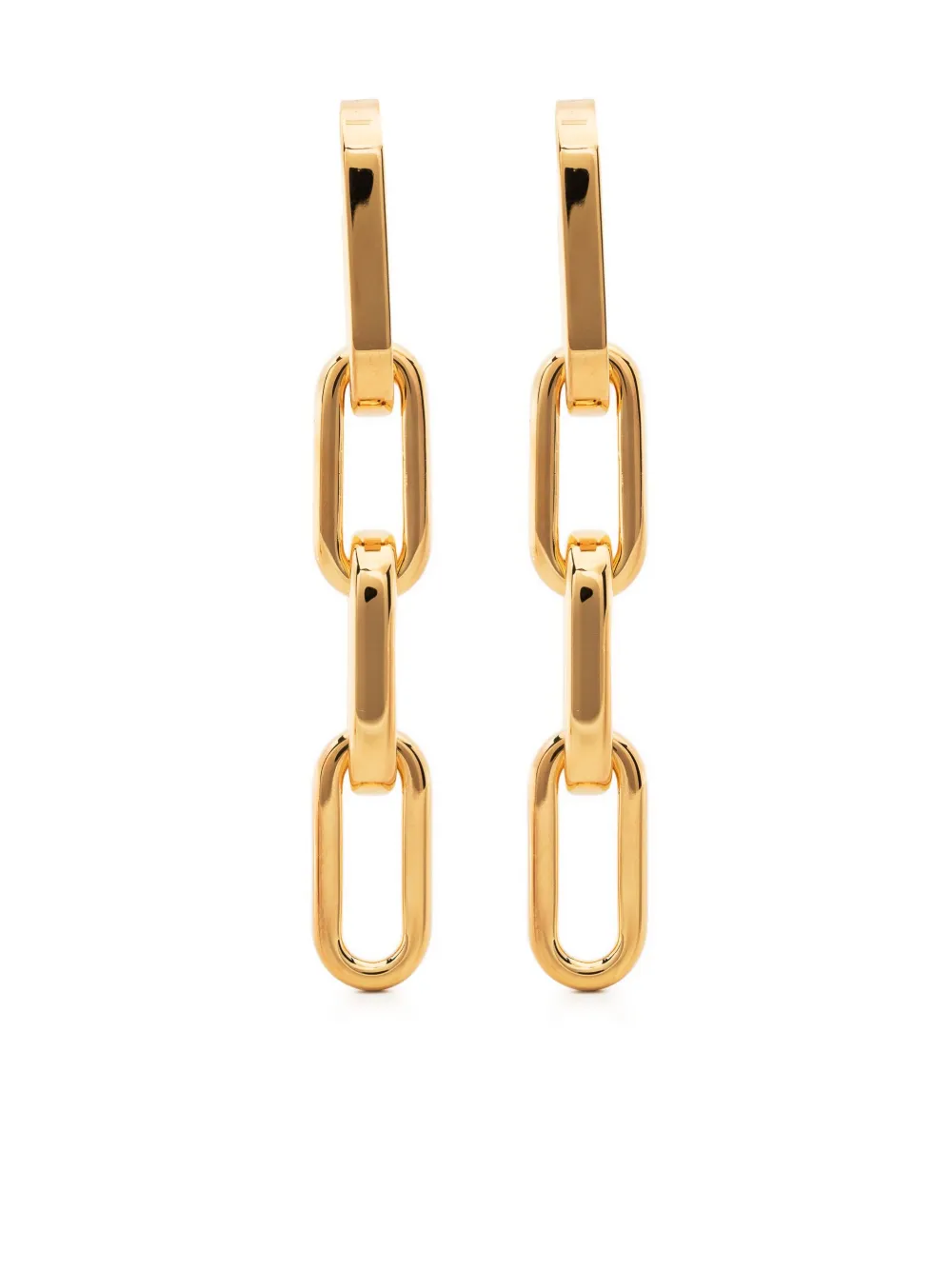 Mulberry Softie chainlink Drop Earrings Farfetch