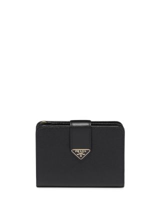 Prada accordion online wallet