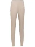 Prada high-waisted slim-cut trousers - Neutrals