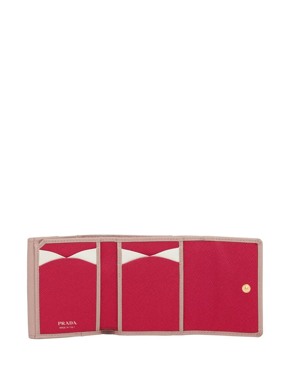 Prada Portafoglio con placca logo