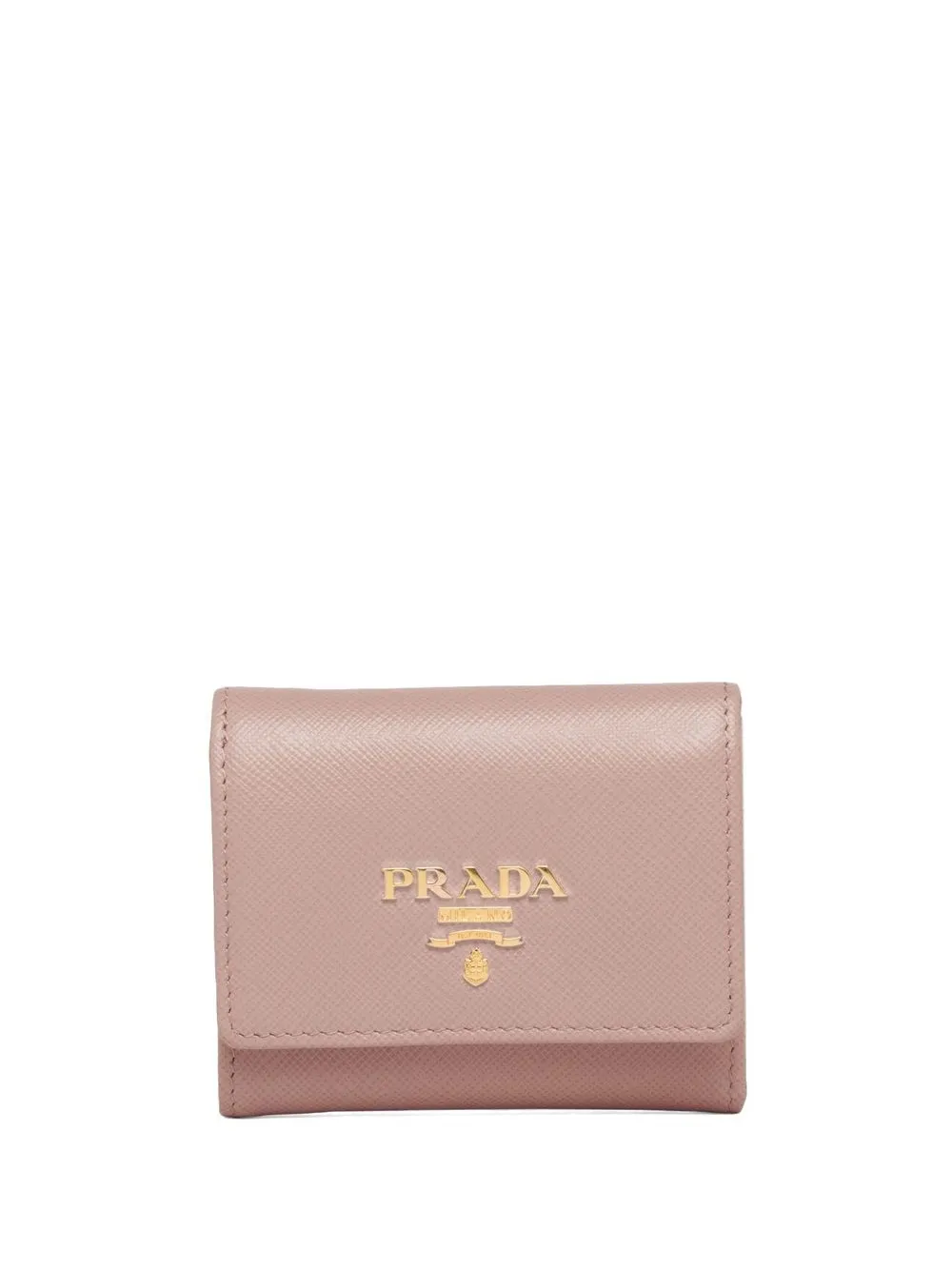 

Prada logo-plaque purse - Pink