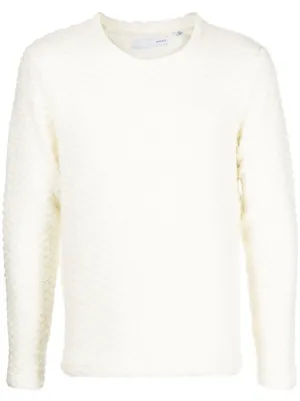 Courrèges リブニット セーター | ホワイト | FARFETCH JP