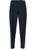 Prada kid-mohair tailored trousers - Black