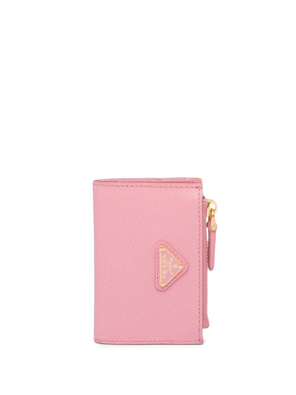 

Prada Saffiano leather card holder - Pink