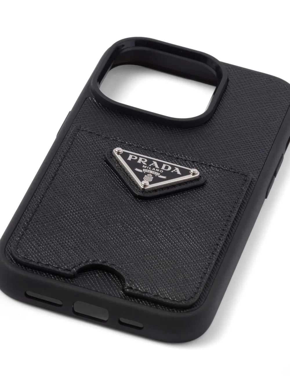 Prada iPhone 14 Pro Max Leather Case - Farfetch