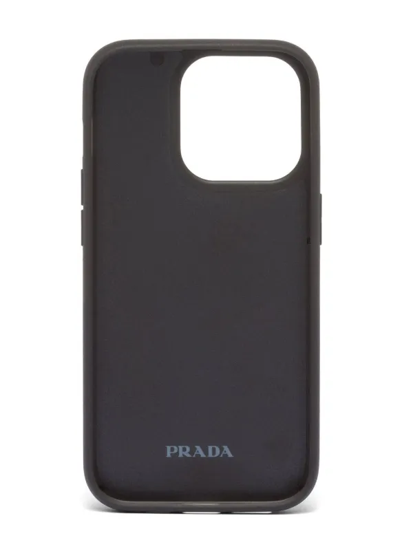 Prada サフィアーノレザー iPhone 14 Pro ケース - Farfetch