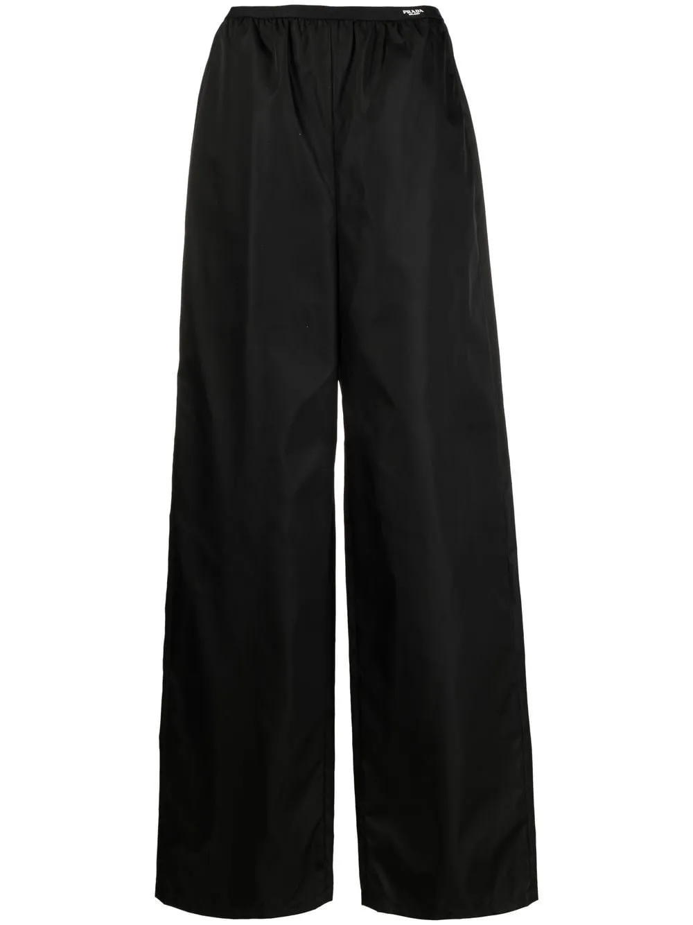 

Prada Re-Nylon wide-leg trousers - Black