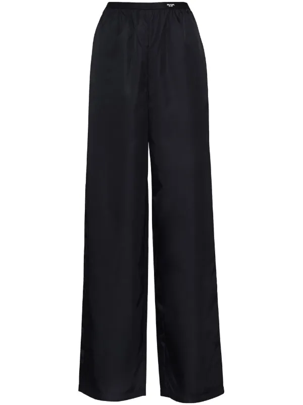 Prada Re-Nylon wide-leg Trousers - Farfetch