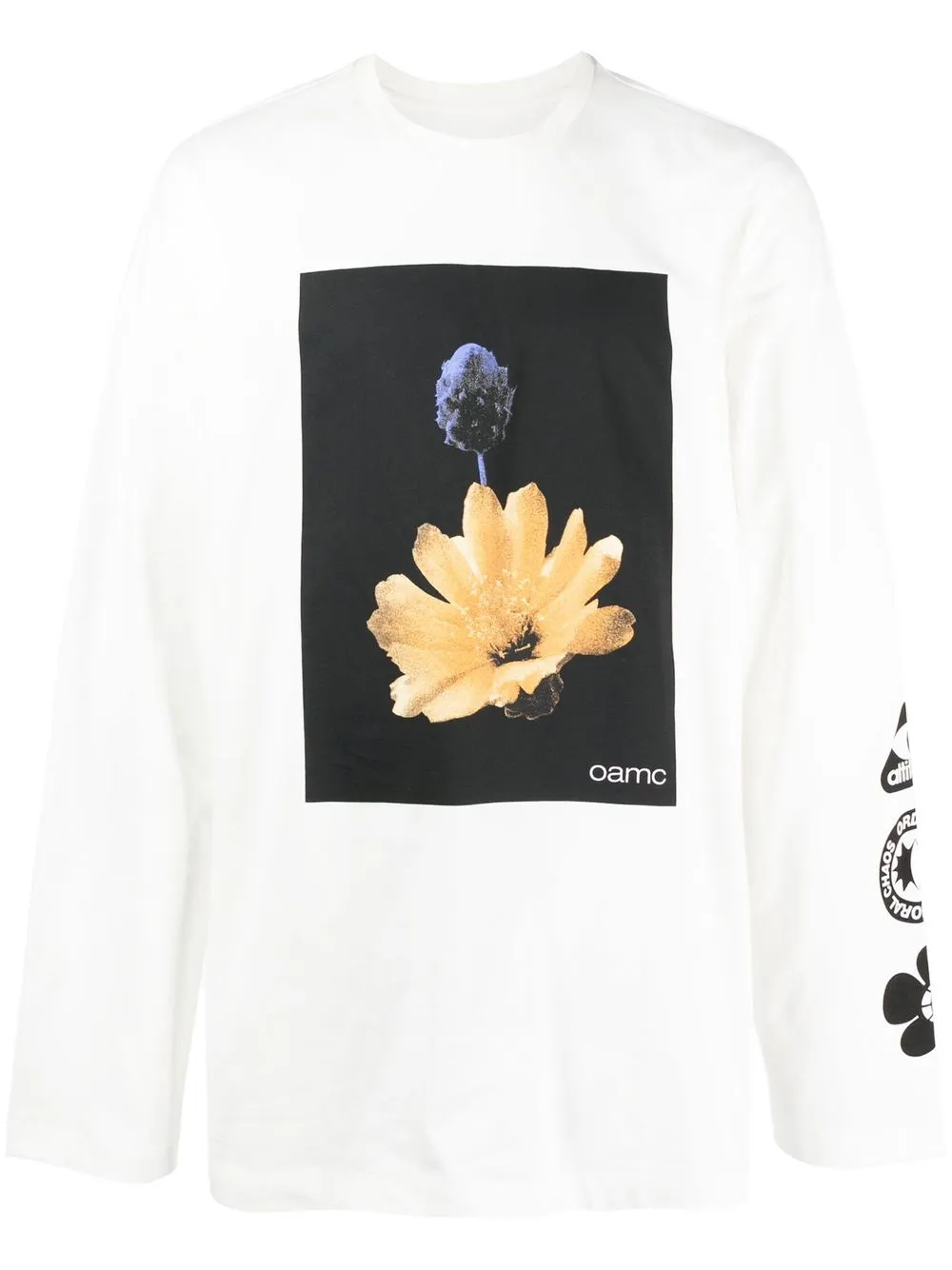 OAMC graphic-print long-sleeved T-shirt - Farfetch