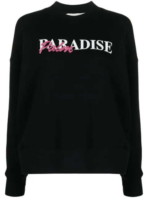 Palm Angels sweatshirt med Paradise Palm-tryk
