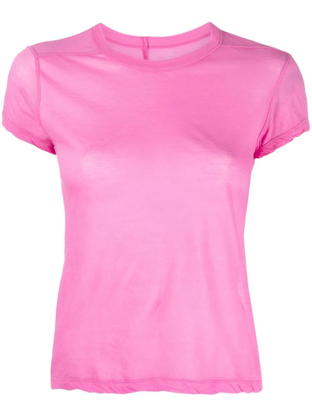 

Rick Owens crew neck short-sleeved T-shirt - Pink