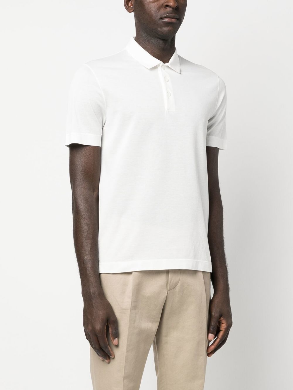 Canali Knitted Polo Shirt - Farfetch