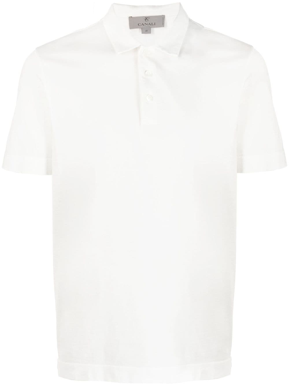 CANALI KNITTED POLO SHIRT