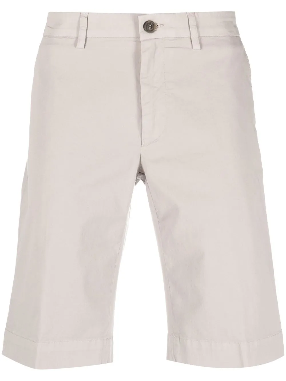 

Canali stretch-cotton chino shorts - Neutrals