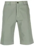 Canali stretch-cotton chino shorts - Green