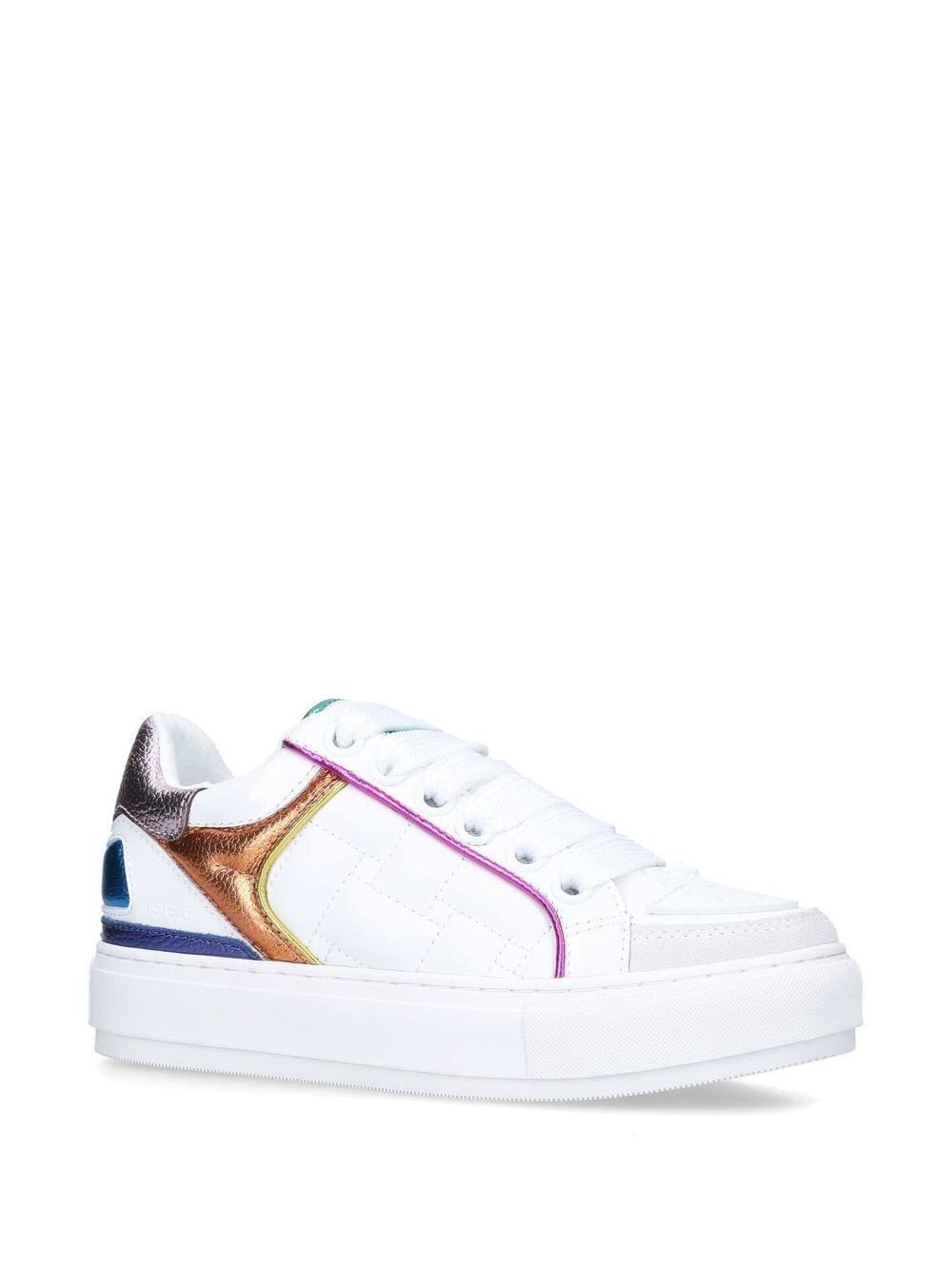 Shop Kurt Geiger Southbank Low-top Sneakers In White