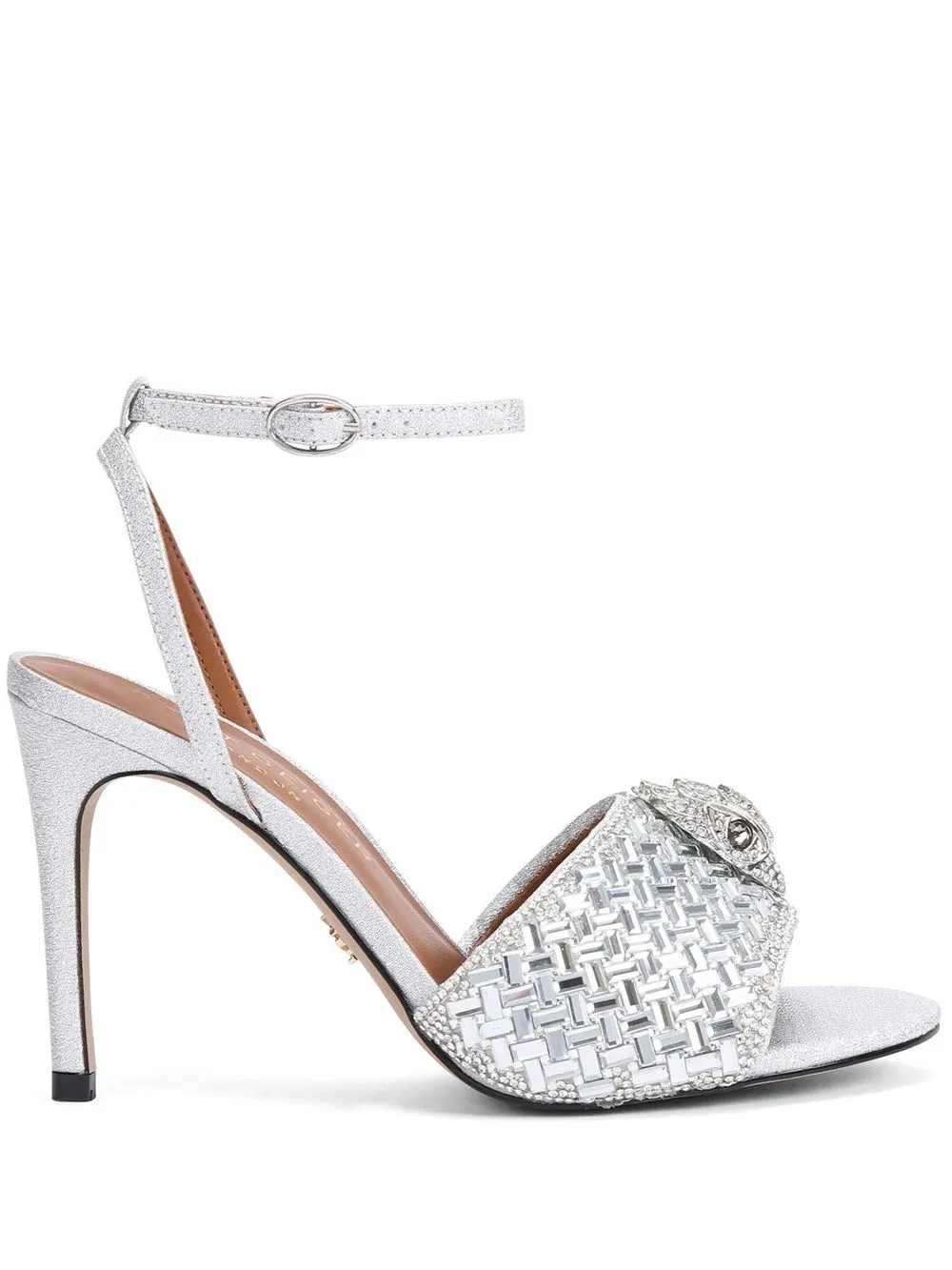 

Kurt Geiger London Kensington crystal-embellished sandals - Silver