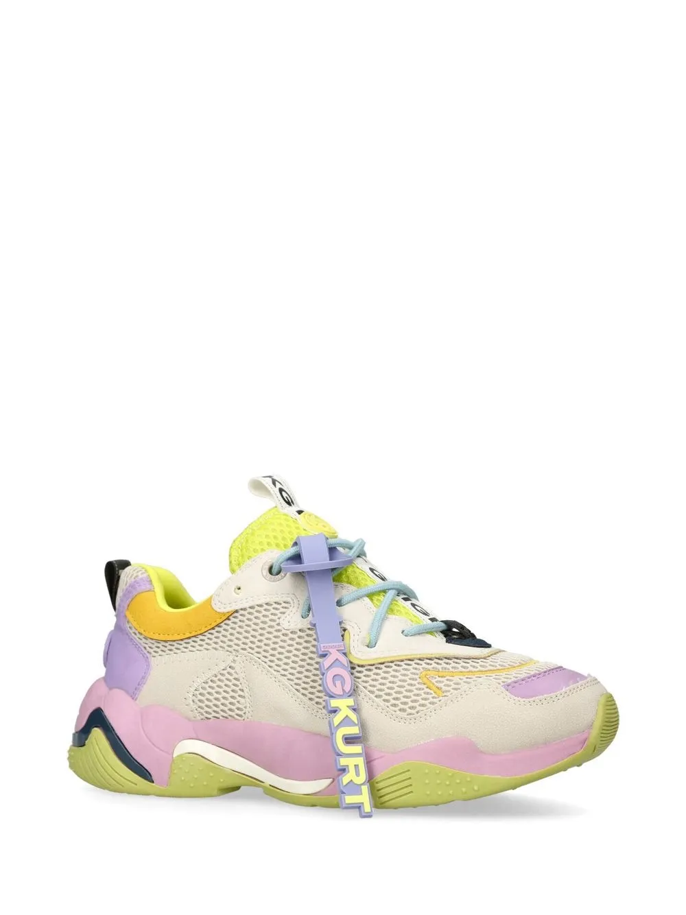 KG Kurt Geiger Lulu Swirl low-top sneakers - Beige