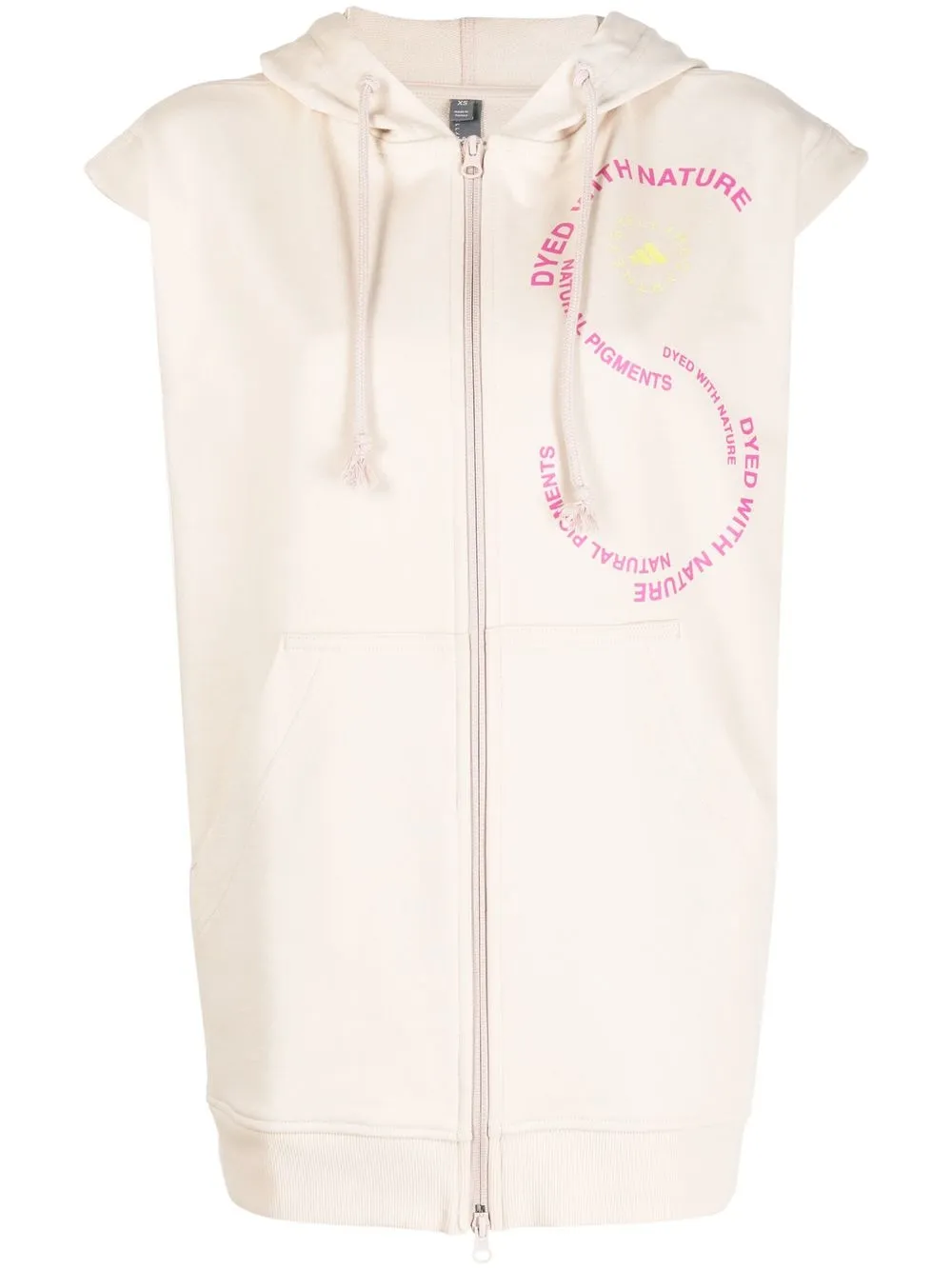 

adidas by Stella McCartney hooded performance gillet - Neutro