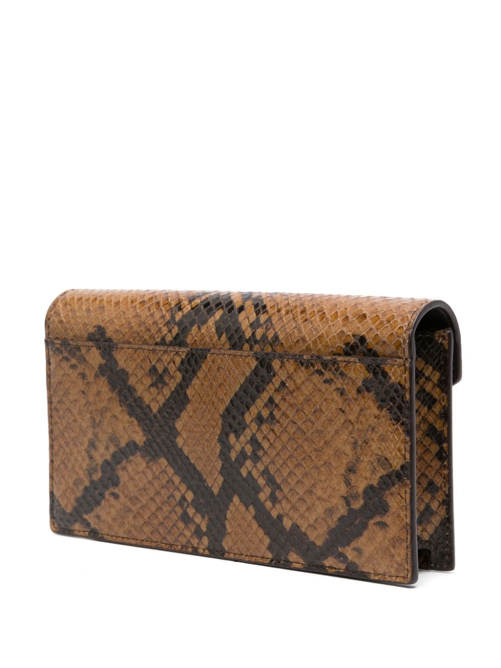 Shop Polo Ralph Lauren Polo Id Wallet Crossbody Bag In Brown