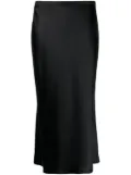 Polo Ralph Lauren silk bias-cut midi skirt - Black