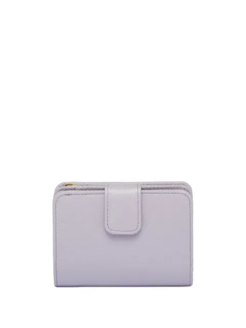 Prada Saffiano leather logo wallet