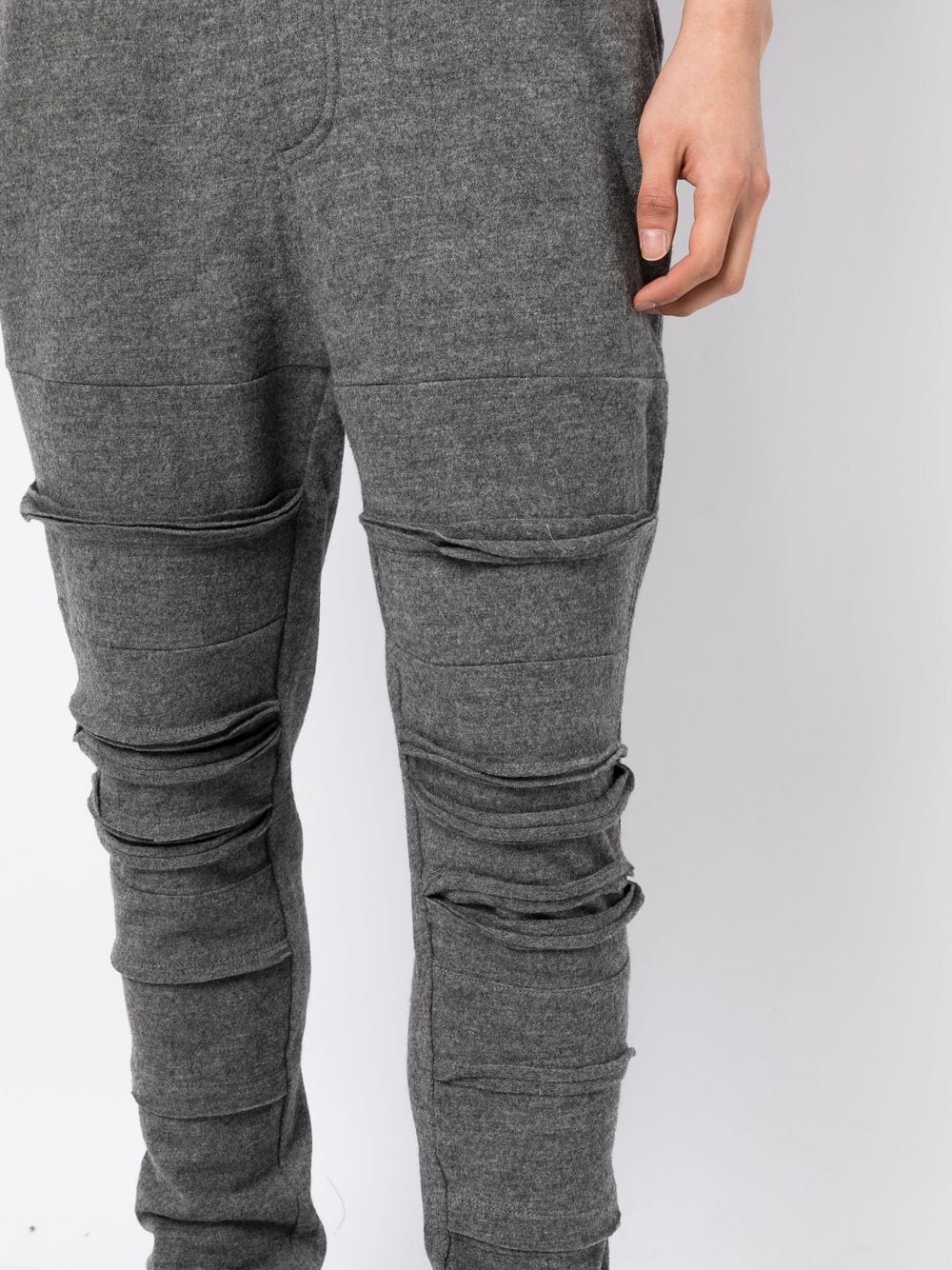 Shop Private Stock The Joker Track Pants In Grey