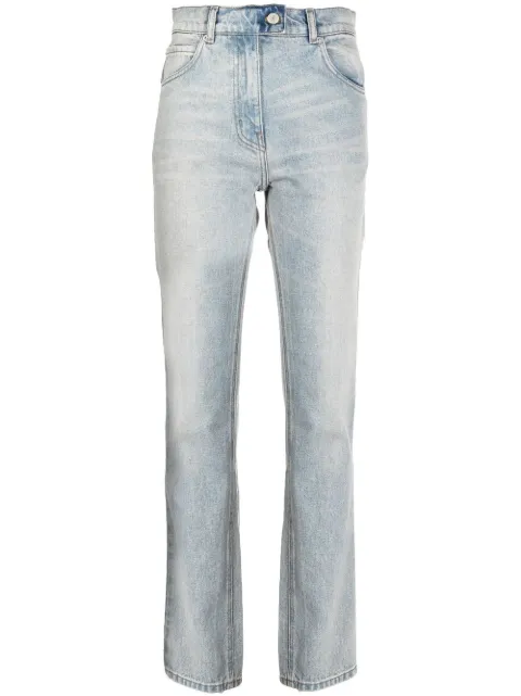 Courrèges strappy straight-fit jeans