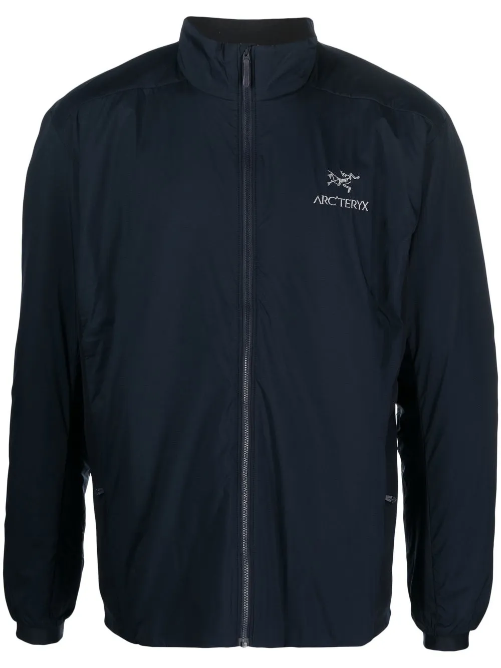 

Arc'teryx logo-embroidery zip-up jacket - Blue