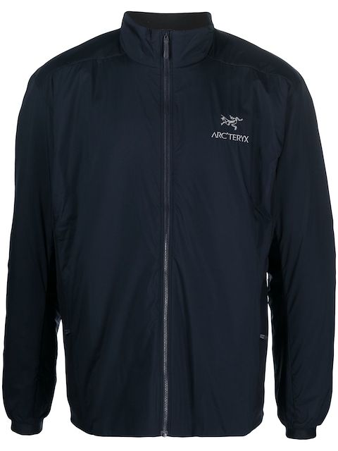 Arc'teryx logo-embroidery zip-up jacket