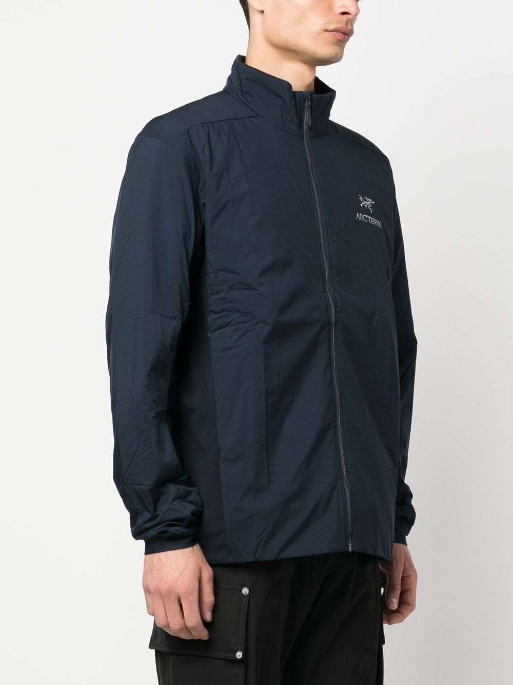 Arc'teryx logo-embroidery zip-up Jacket - Farfetch