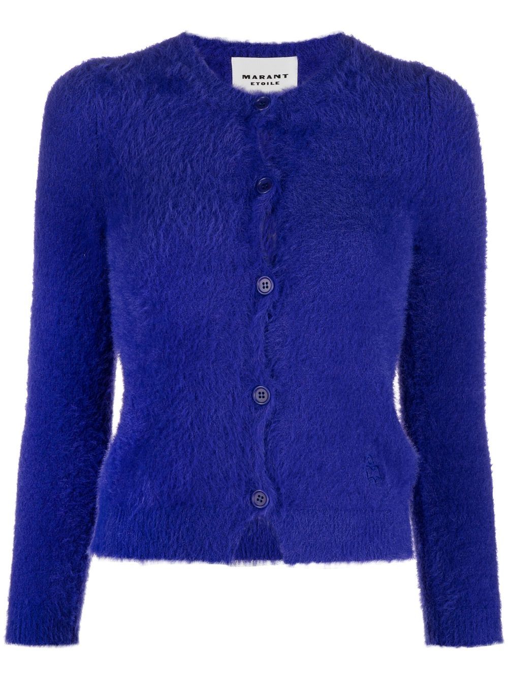 

Isabel Marant Étoile brushed crew neck cardigan - Blue