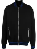 Balmain zipped knit jumper - Black