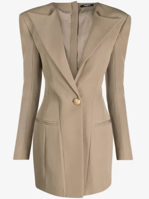Balmain single-breasted blazer dress