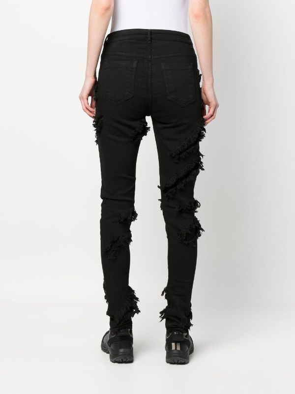 Rick Owens DRKSHDW Detroit ダメージ ジーンズ - Farfetch