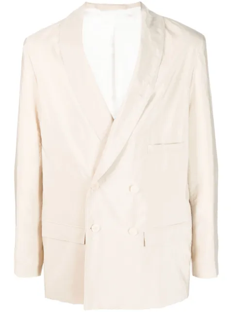 Lemaire belted double-breasted jacket
