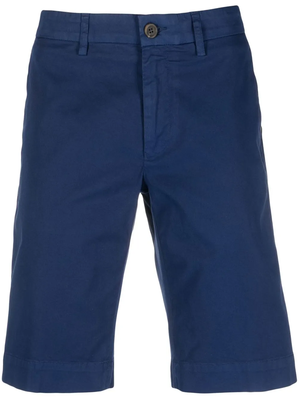 

Canali stretch-cotton chino shorts - Blue