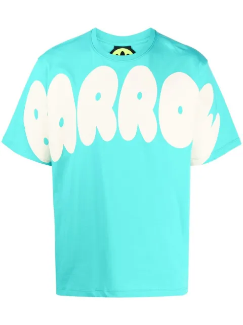 BARROW - logo-print detail T-shirt