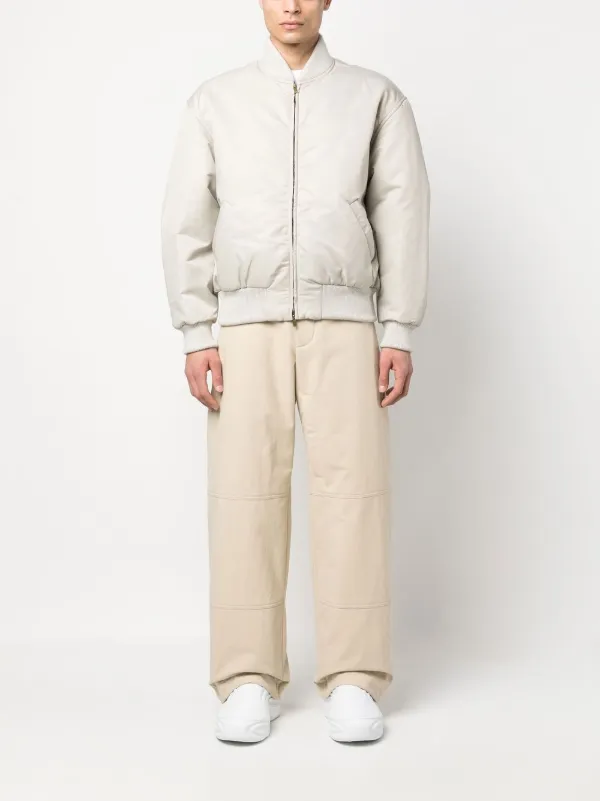 Fear Of God zip-up wool-blend Bomber Jacket - Farfetch