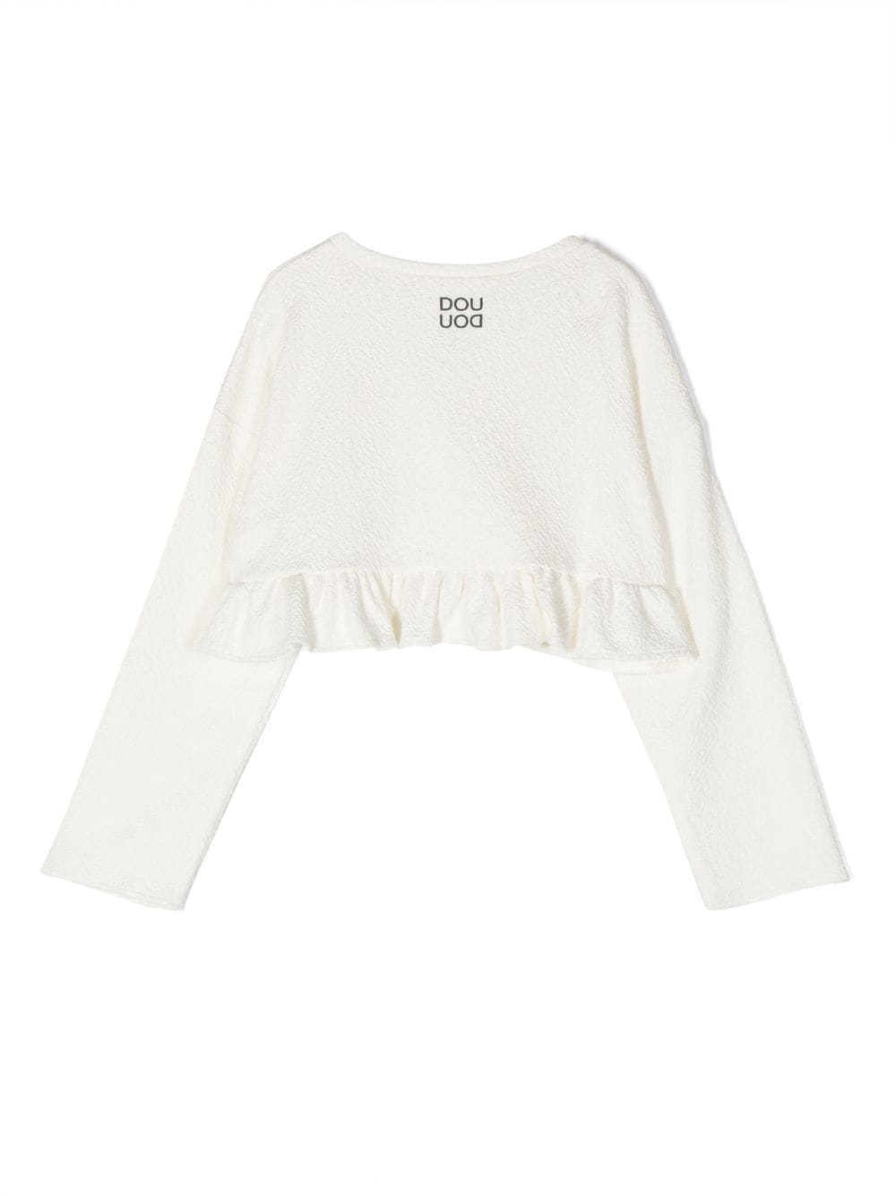 Douuod Kids Cropped top - Wit
